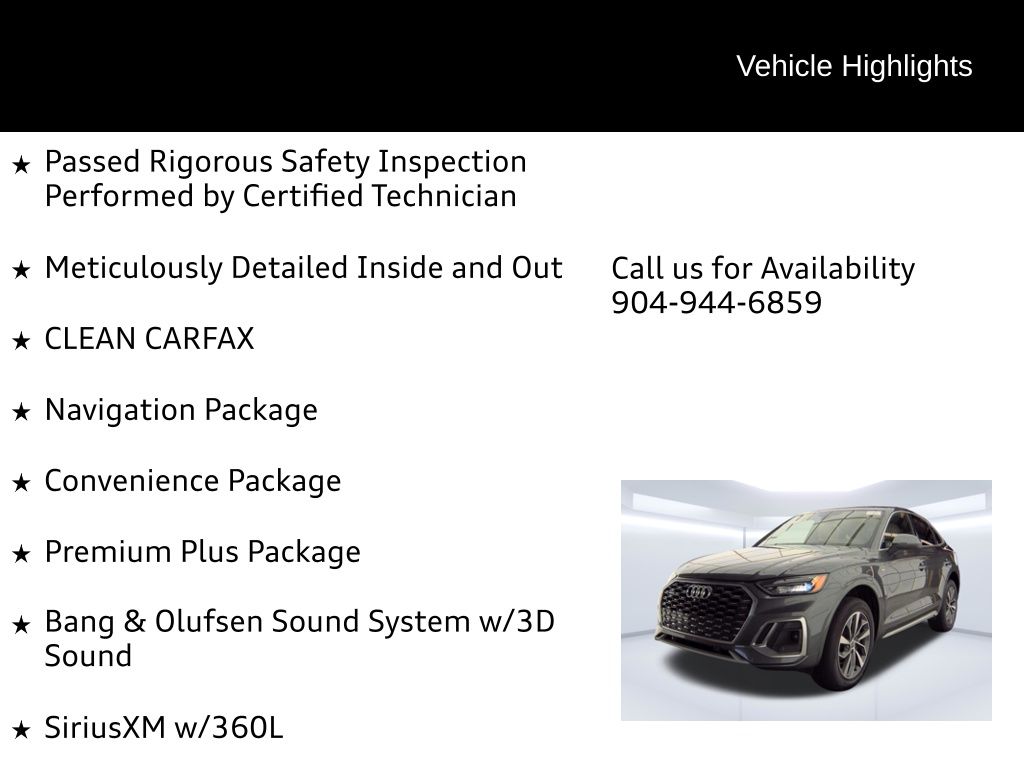 Audi 2023 Q5 Sportback 45 S line Premium quattro