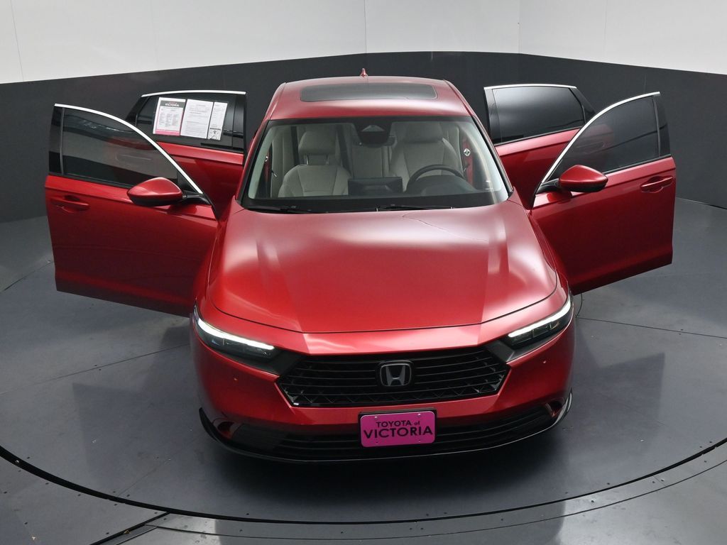 2024 Honda Accord Hybrid EX-L Red at Parkway Family Mazda