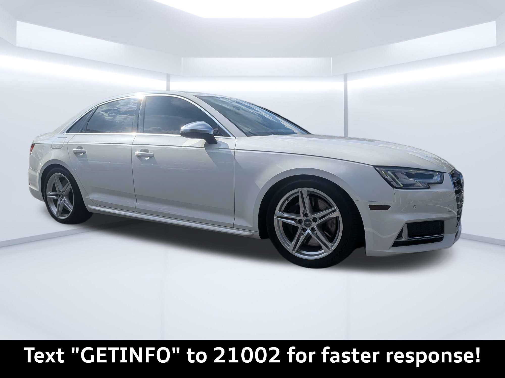 2018 Audi S4 3.0T quattro Premium Plus Sedan AWD