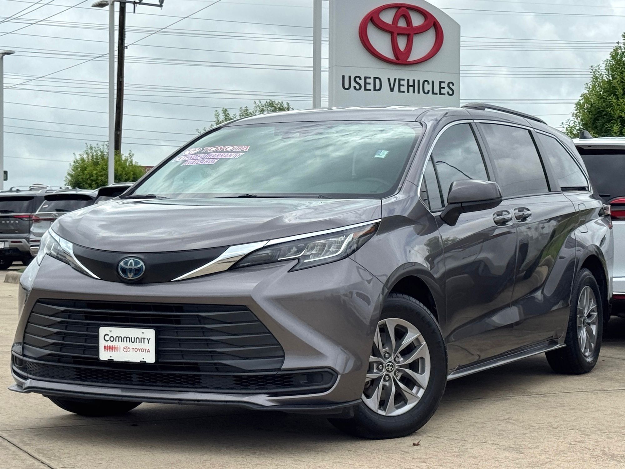 2022 Toyota Sienna LE Gray at Monument Chevrolet