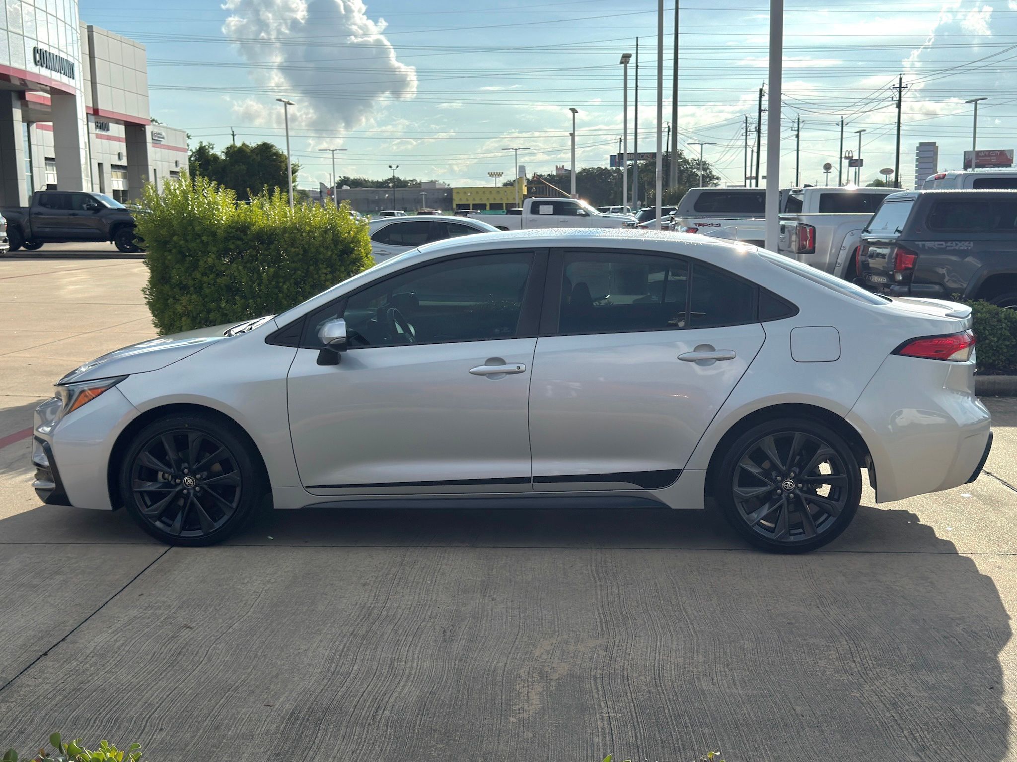 2023 Toyota Corolla SE Silver at Don McGill Toyota