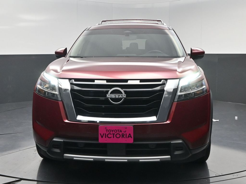 2023 Nissan Pathfinder SL Red at Parkway Family Mazda