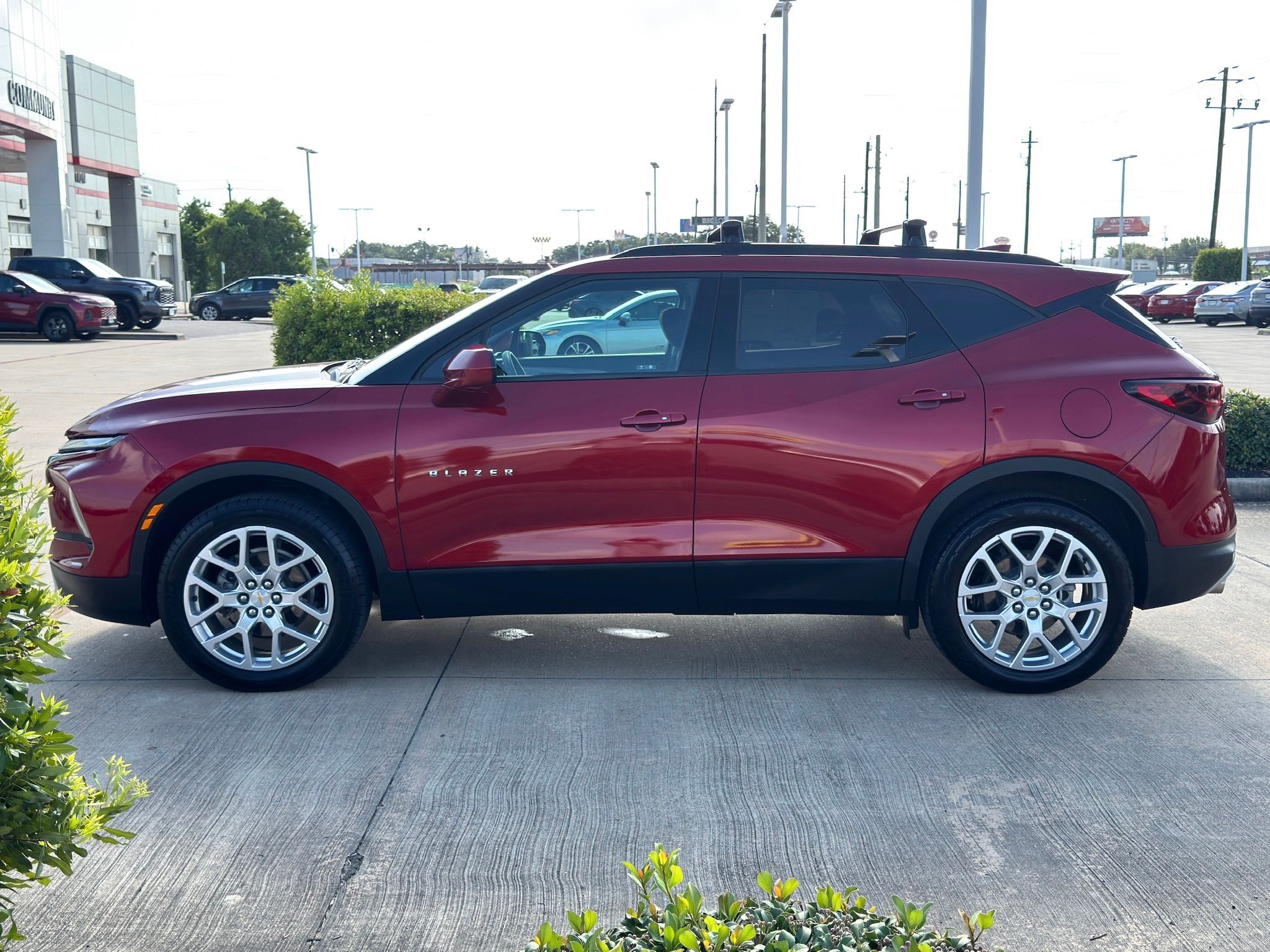 2024 Chevrolet Blazer LT Red at DeMontrond Gulf Freeway