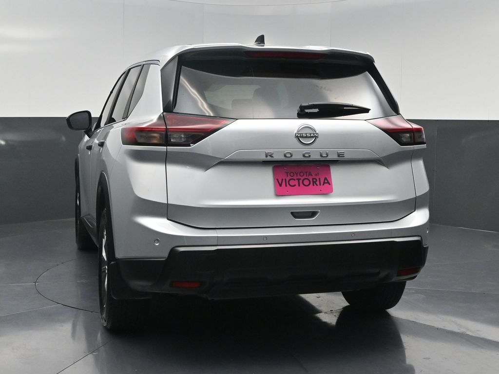 2025 Nissan Rogue S Silver at South Houston Nissan