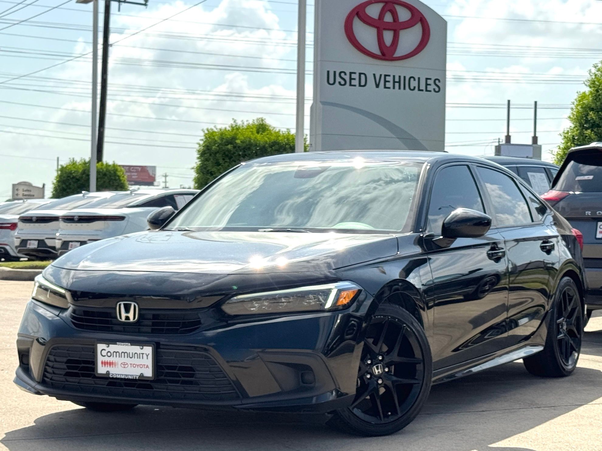 2023 Honda Civic Sport Black at Parkway Family Mazda