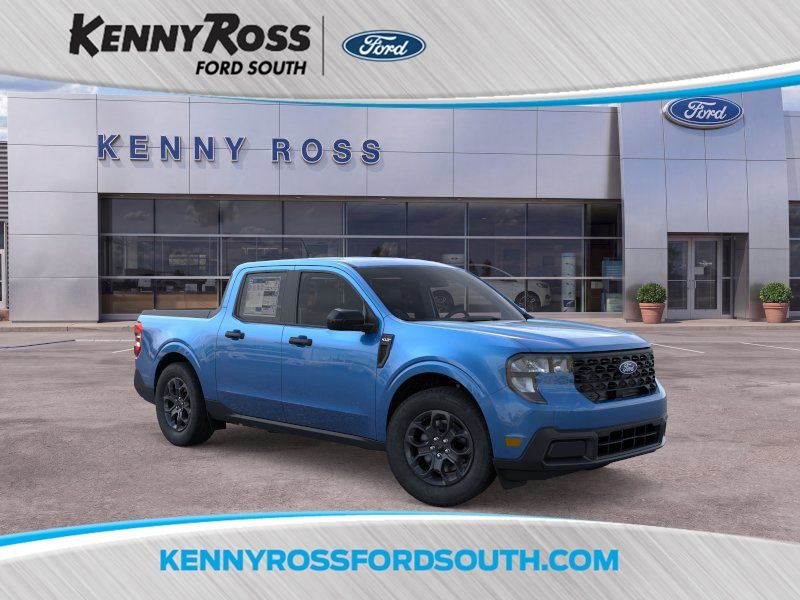 Blue 2026 Ford Maverick Pickup Truck All-Wheel Drive 8-Speed Automatic