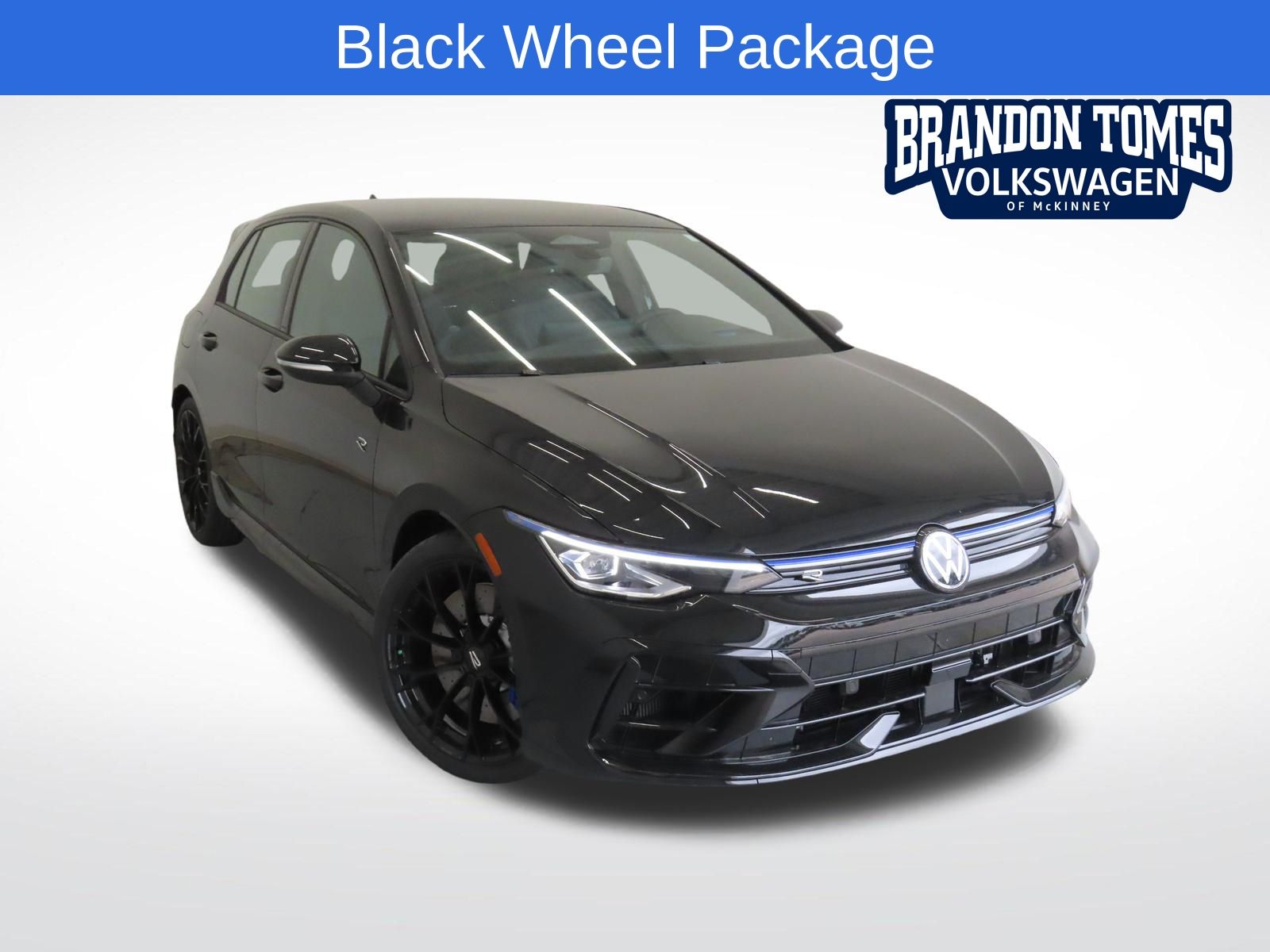 Black 2026 Volkswagen Golf R Hatchback All-Wheel Drive 7-Speed Dual Clutch