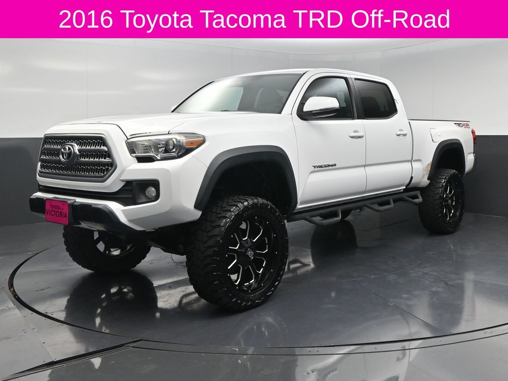 2016 Toyota Tacoma TRD Off-Road White at DeMontrond Gulf Freeway