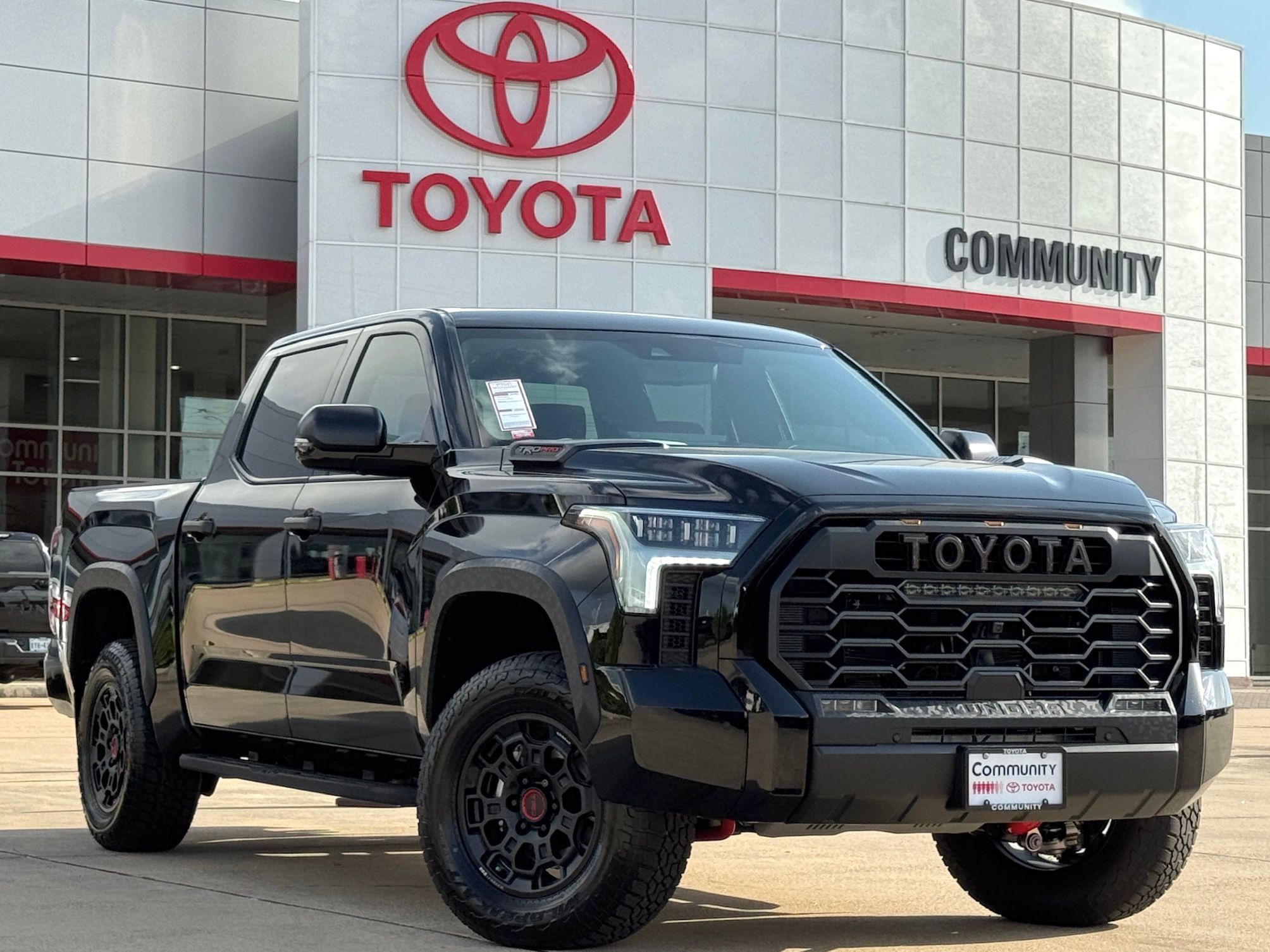 2026 Toyota Tundra Hybrid TRD Pro Black at Classic Toyota Galveston