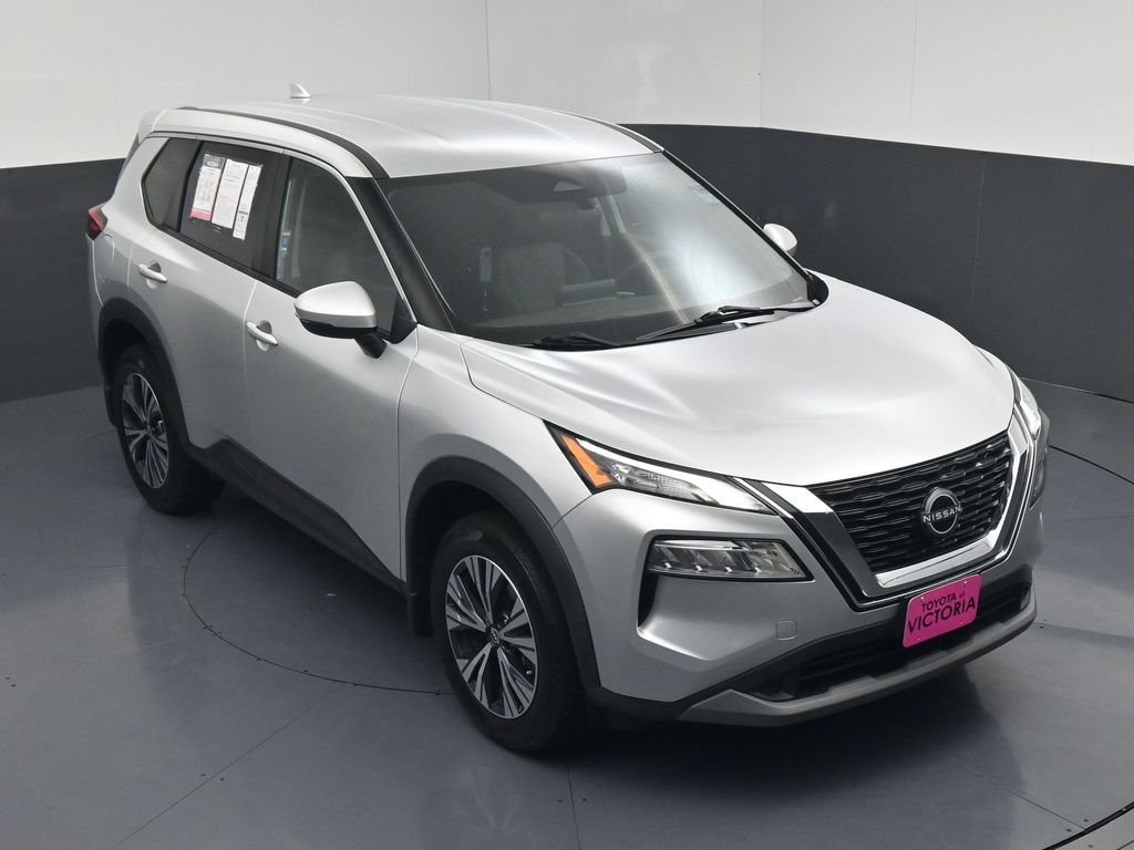2022 Nissan Rogue SV Silver at DeMontrond Mazda