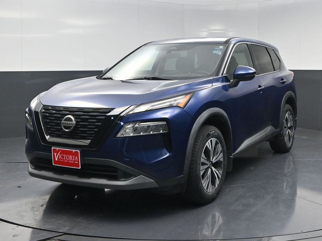 2021 Nissan Rogue SV Blue at Wharton Ford
