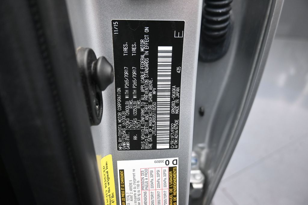 2016 Toyota 4Runner SR5 Premium Silver at Autostrade