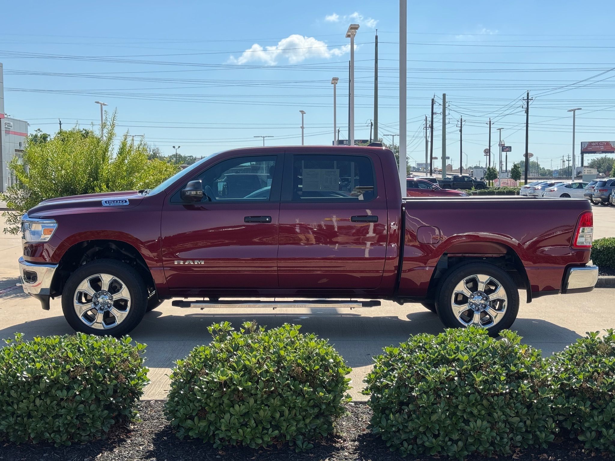 2024 Ram 1500 Big Horn/Lone Star Red at Wharton Ford