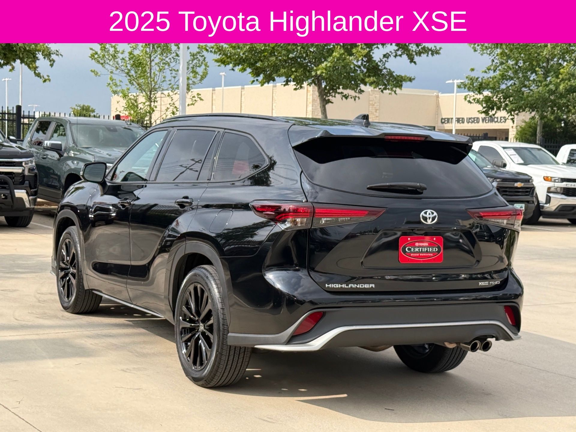 2025 Toyota Highlander XSE Black at Don McGill Toyota