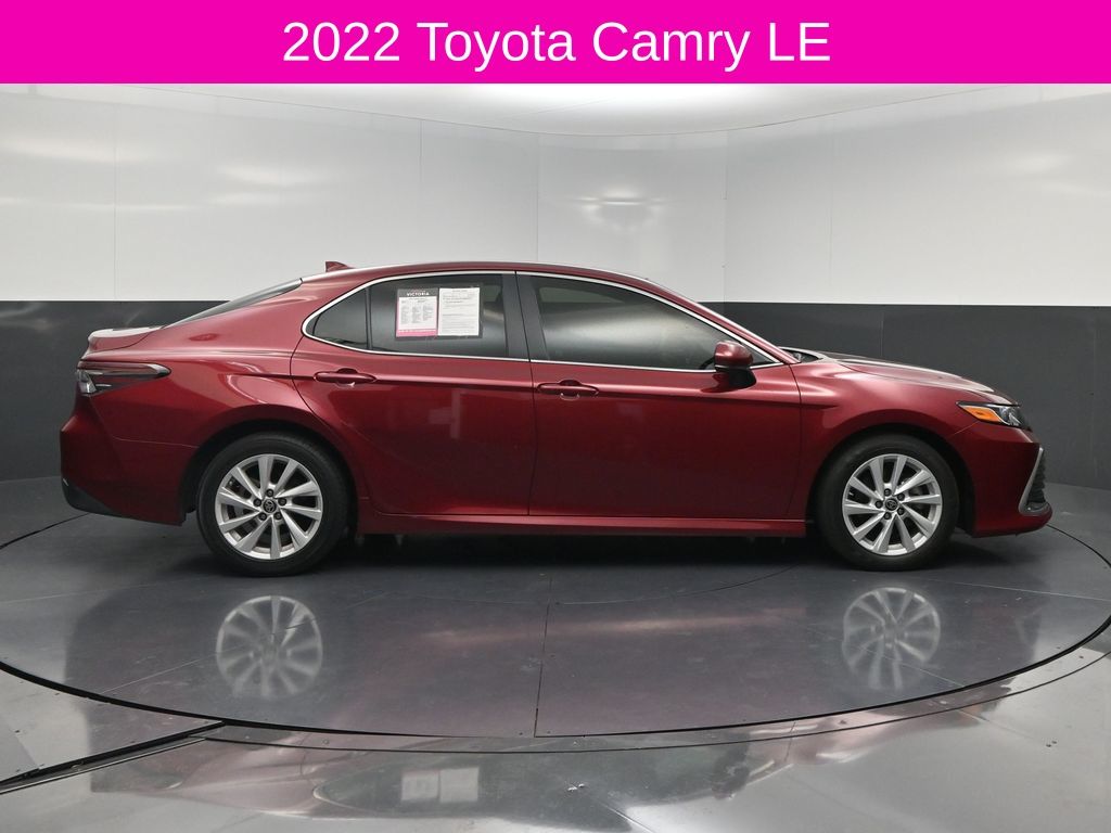 2022 Toyota Camry LE Red at Monument Chevrolet