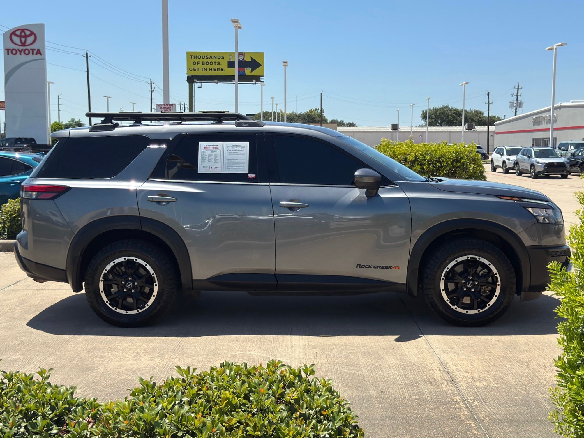 2023 Nissan Pathfinder Rock Creek Gray at Westside Lexus