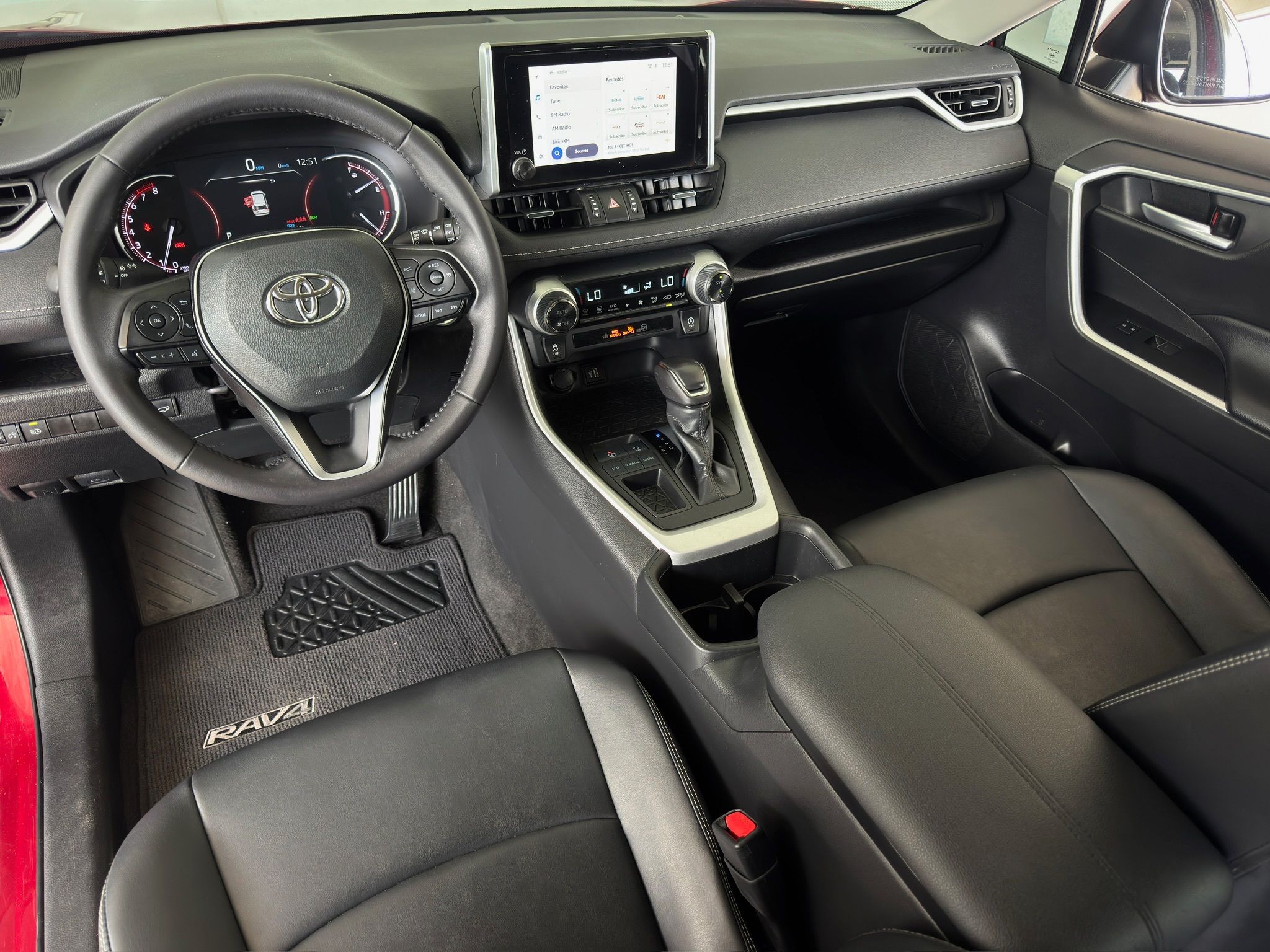 2023 Toyota RAV4 XLE Premium Red at Gullo Toyota