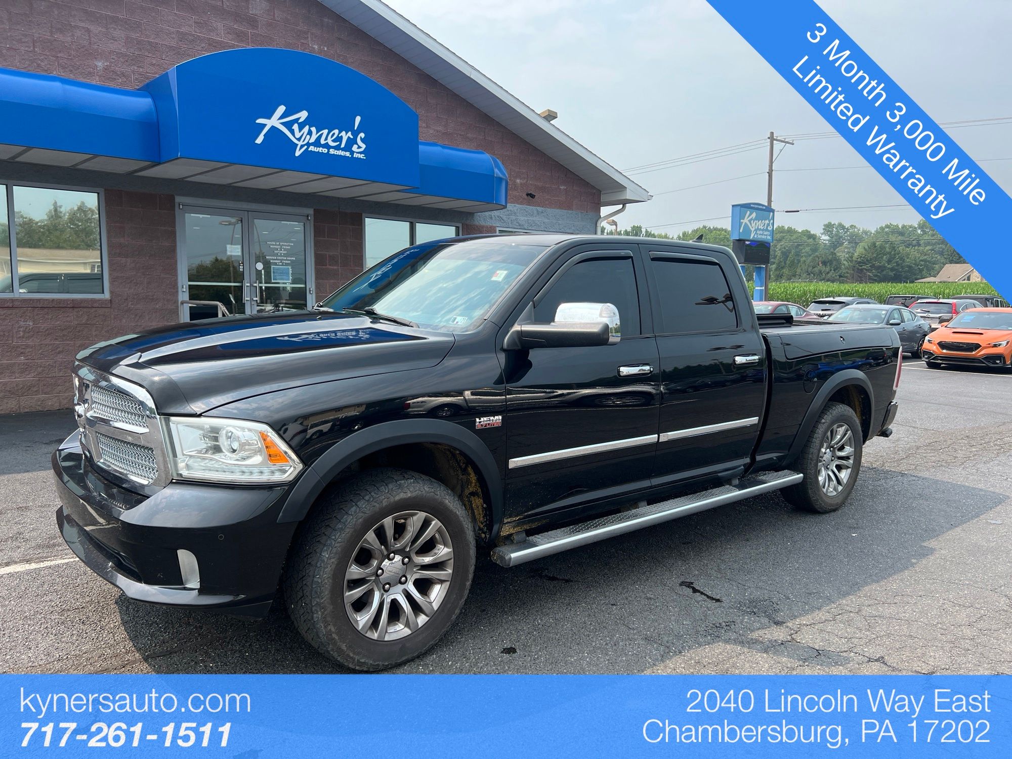 2014 RAM 1500 Laramie Longhorn Crew Cab 4WD