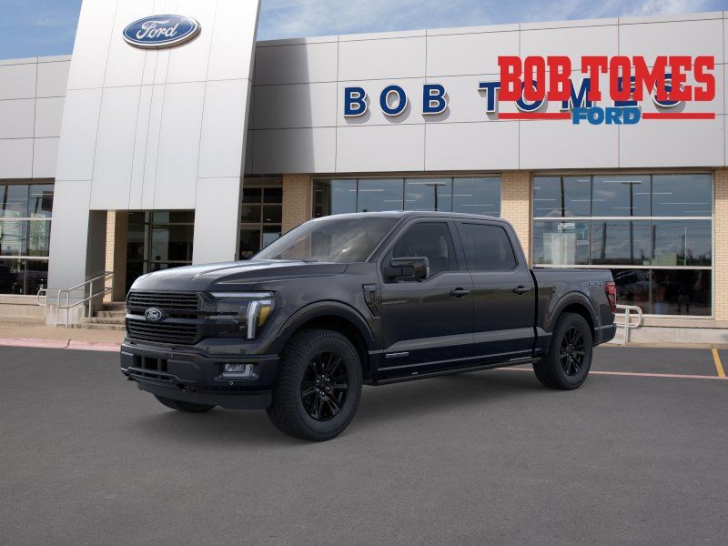 Black Metallic 2025 Ford F-150 Pickup Truck Four-Wheel Drive Automatic