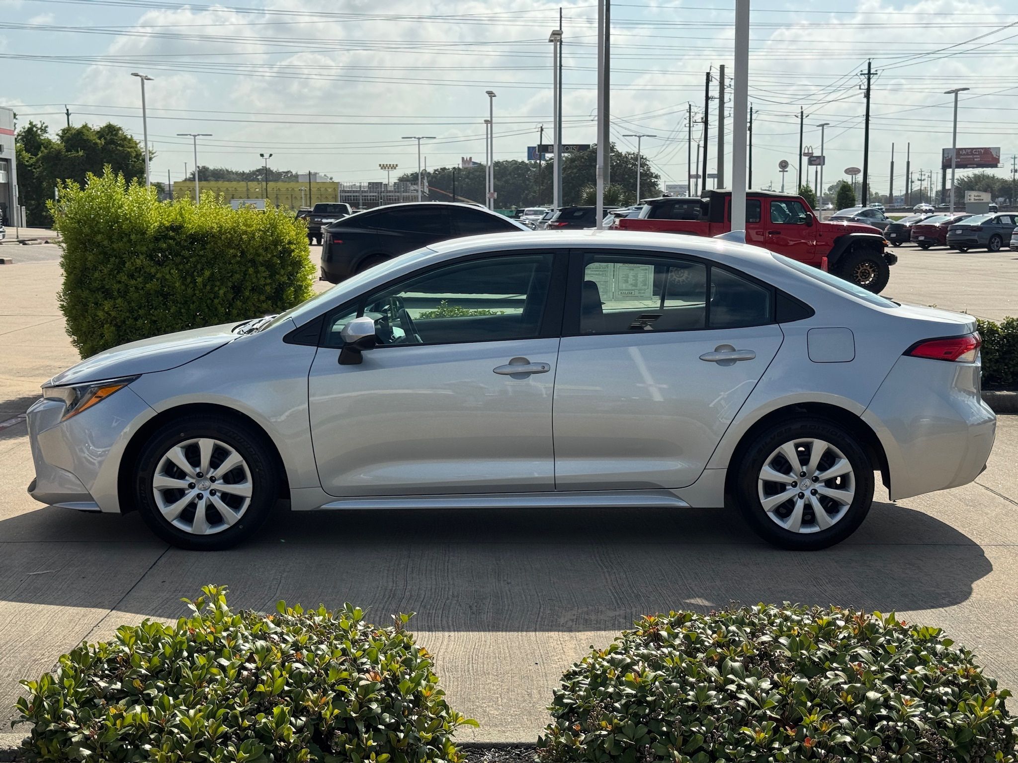 2024 Toyota Corolla LE Silver at Don McGill Toyota