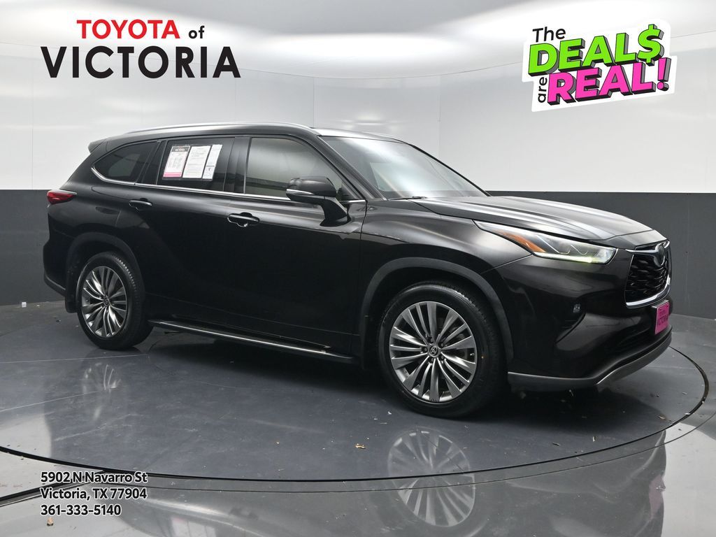 2021 Toyota Highlander Platinum Brown at Toyota of Victoria