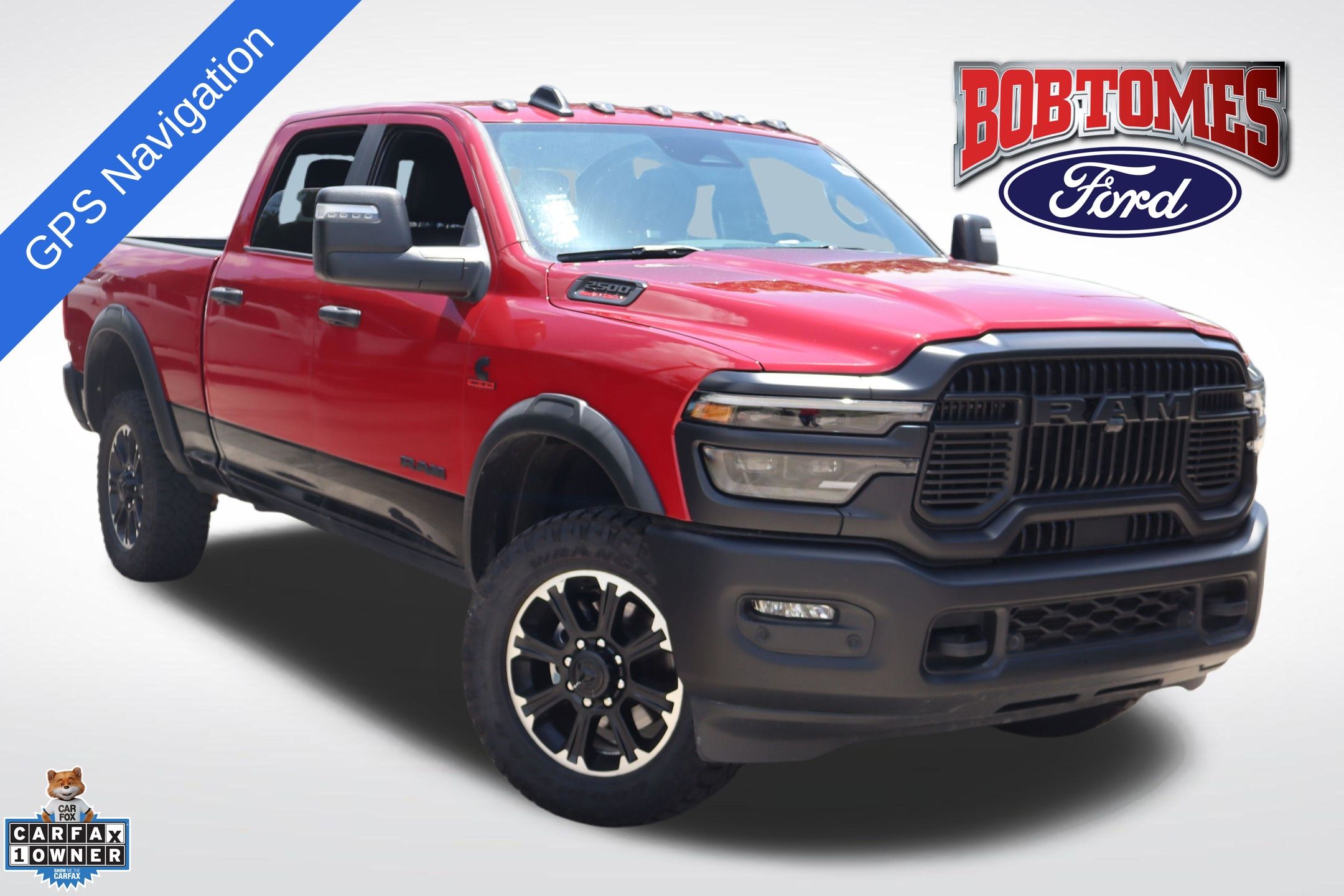 Molten Red 2026 RAM 2500 Pickup Truck Four-Wheel Drive 8-Speed Automatic