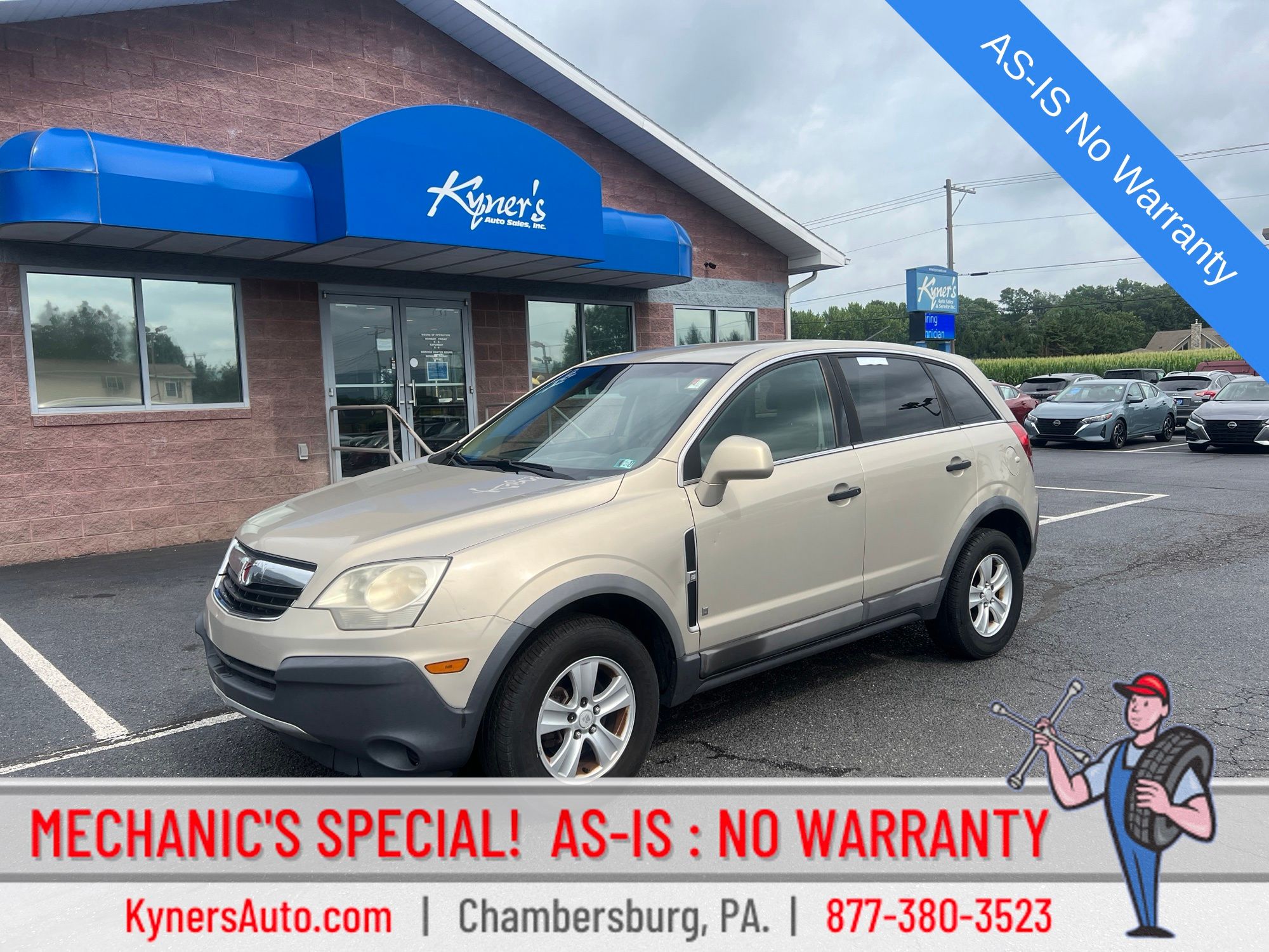 Gold Mist Metallic 2009 Saturn VUE SUV / Crossover All-Wheel Drive 6-Speed Automatic