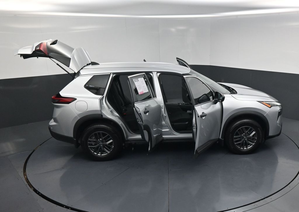 2025 Nissan Rogue S Silver at South Houston Nissan