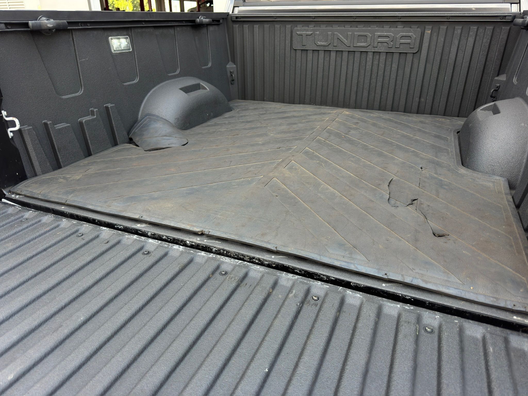 2025 Toyota Tundra Hybrid Platinum Gray at DeMontrond Automotive Group