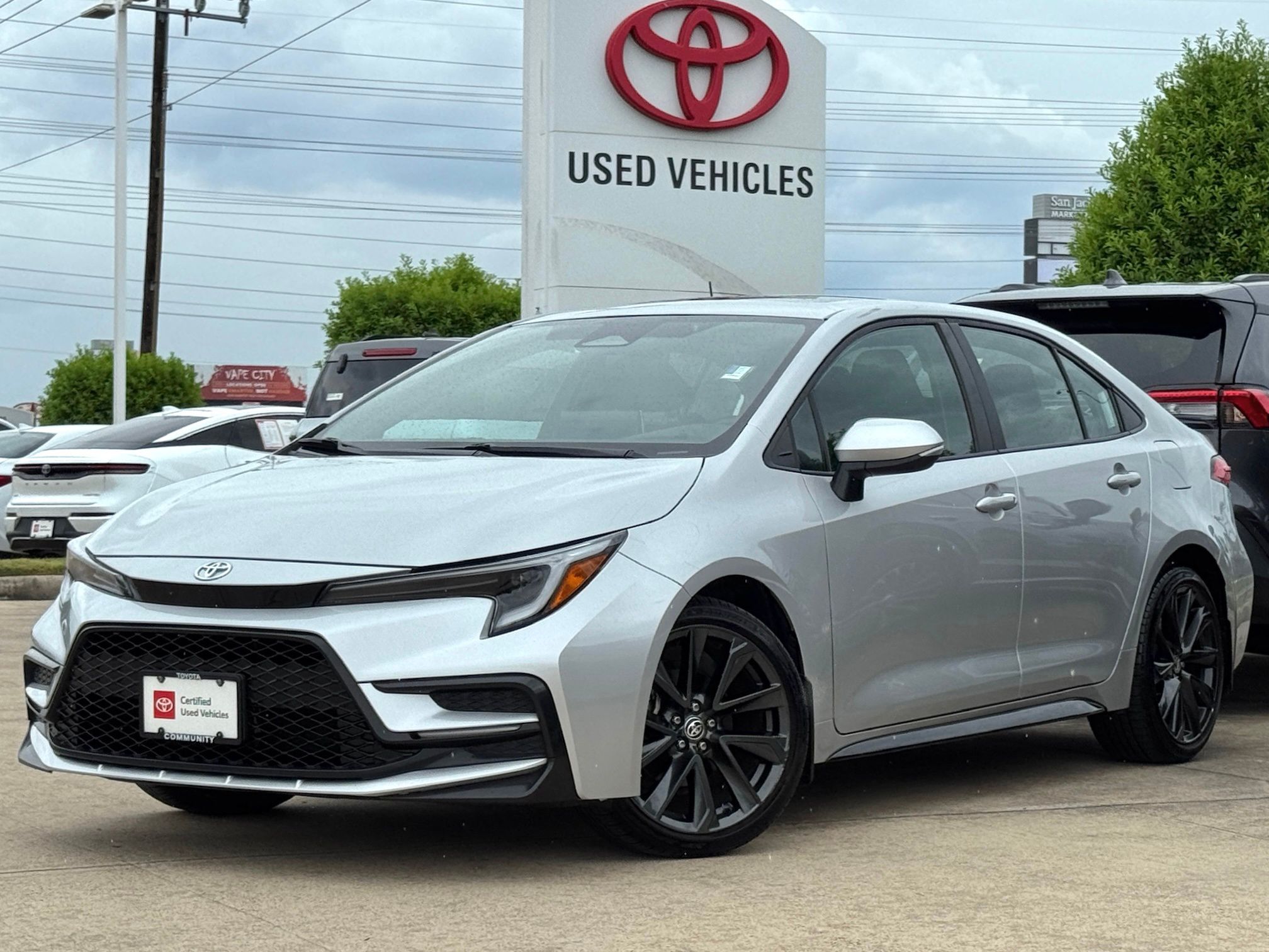 2025 Toyota Corolla SE Silver at Don McGill Toyota