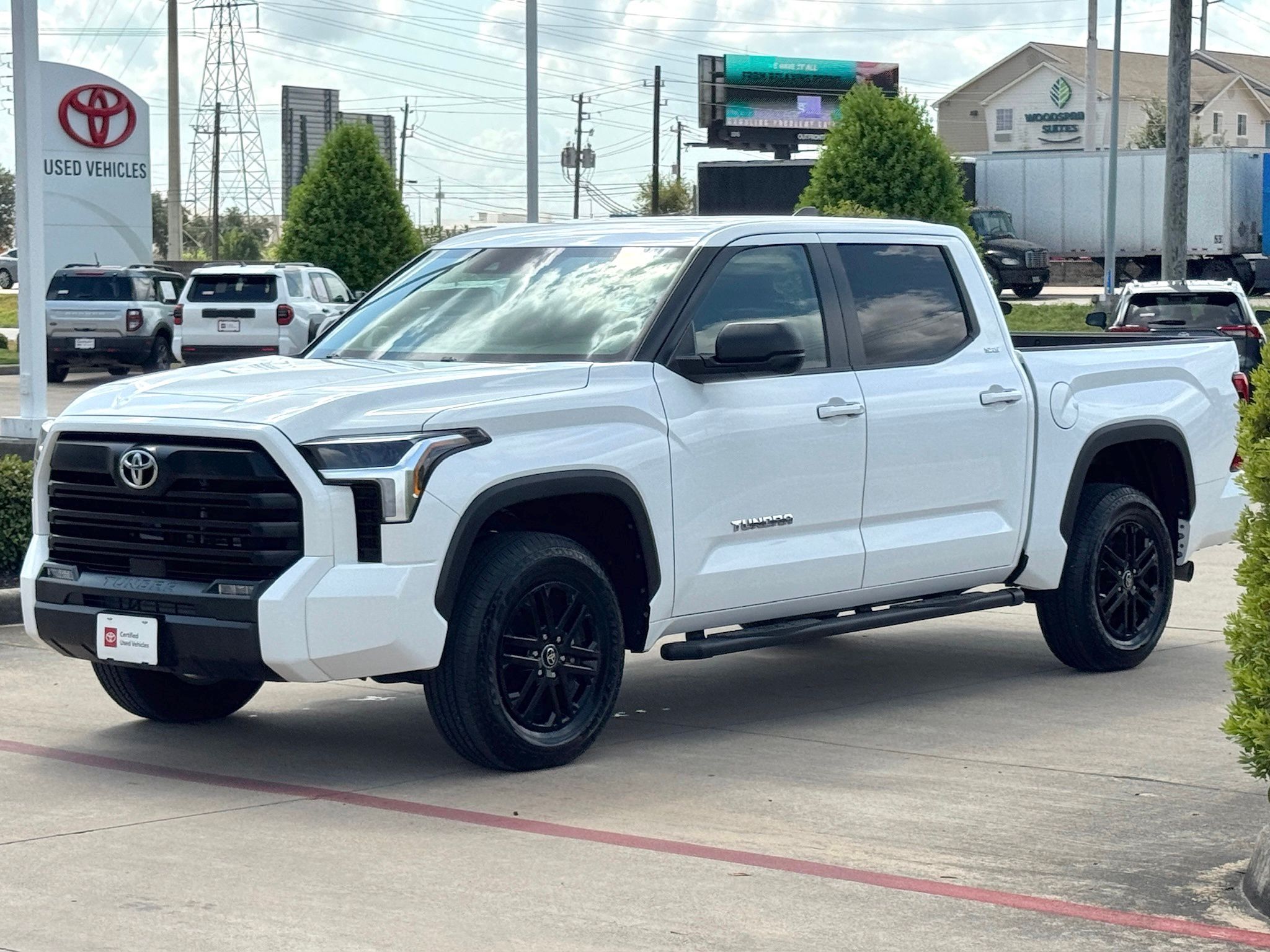 2025 Toyota Tundra SR5 White at DeMontrond Mazda