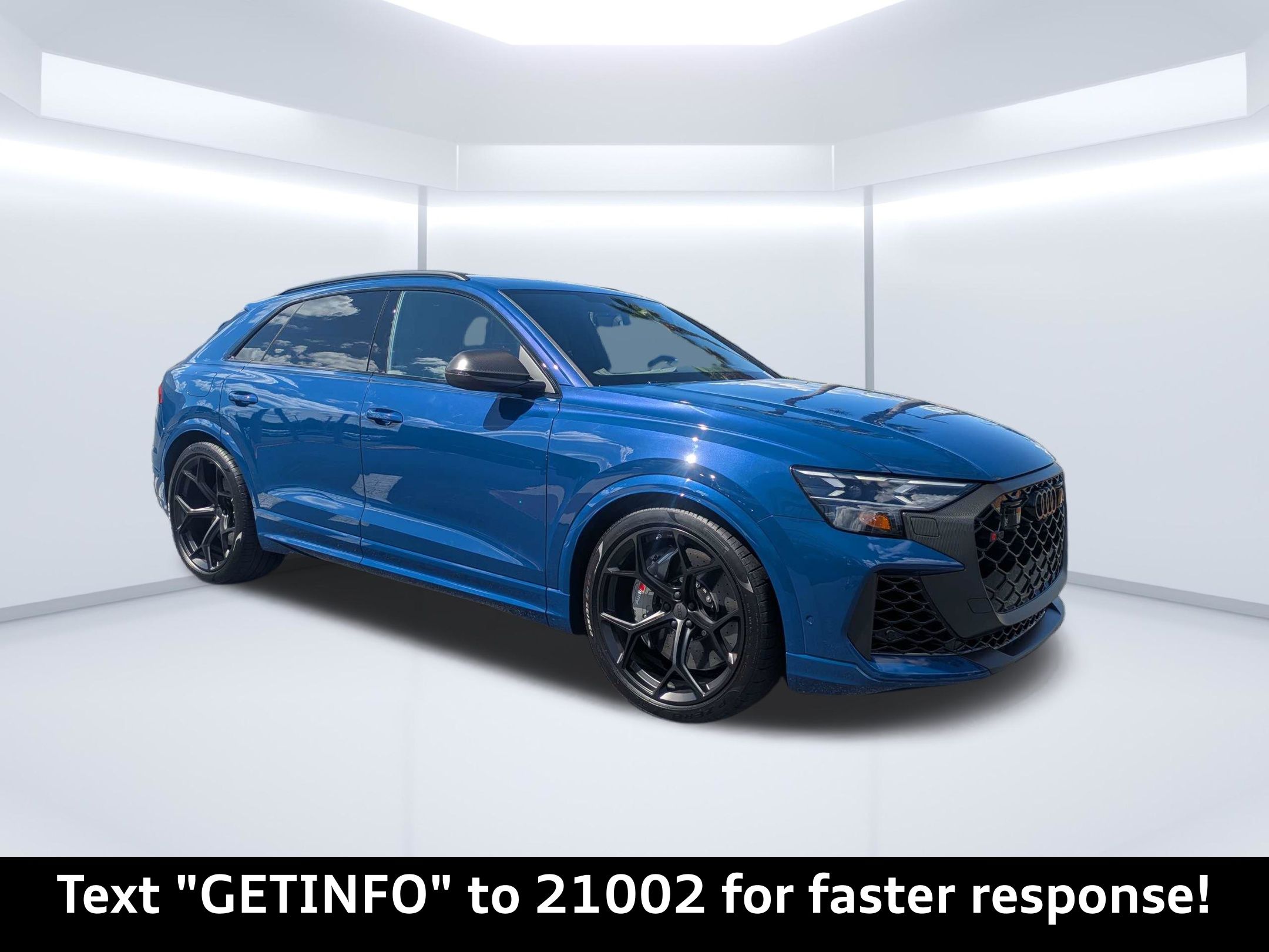 Ascari Blue Metallic 2026 Audi RS Q8 SUV / Crossover All-Wheel Drive 8-Speed Automatic