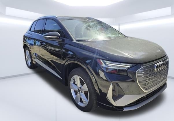 Mythos Black Metallic 2023 Audi Q4 e-tron quattro Prestige 50 SUV / Crossover All-Wheel Drive Automatic