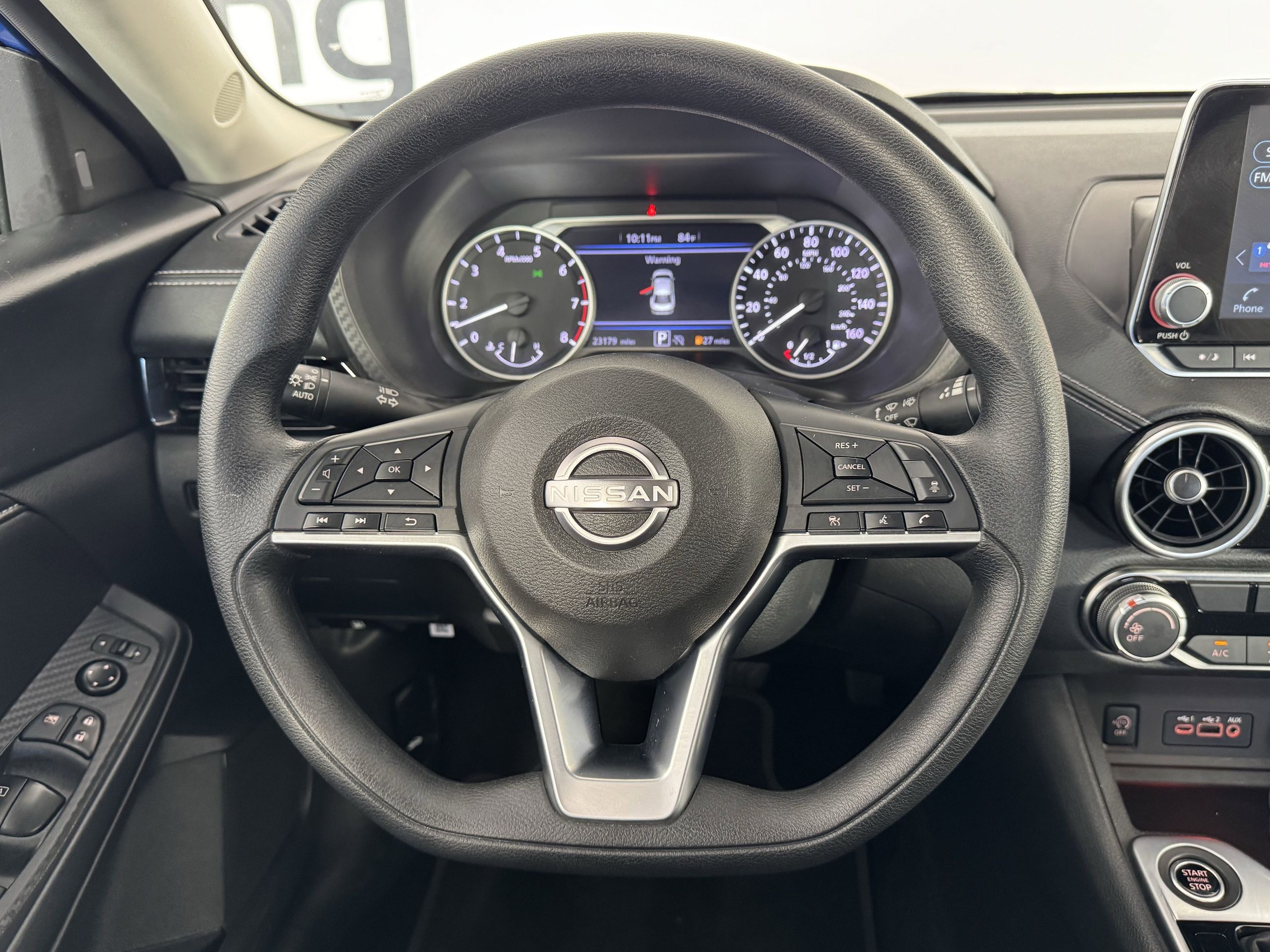 2025 Nissan Sentra SV Blue at Central Houston Nissan