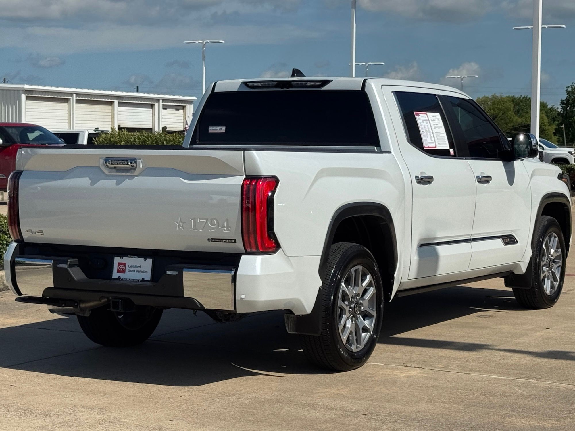 2026 Toyota Tundra Hybrid 1794 Edition Beige at Gullo Toyota