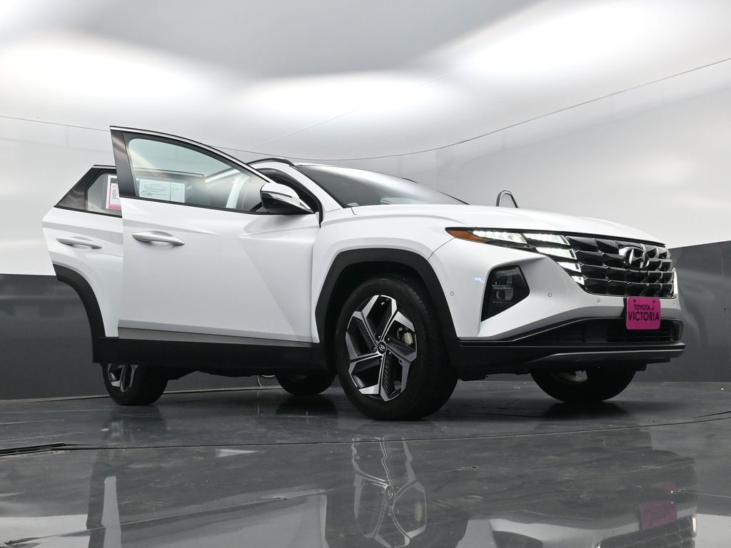 2023 Hyundai Tucson Limited White at DeMontrond Gulf Freeway