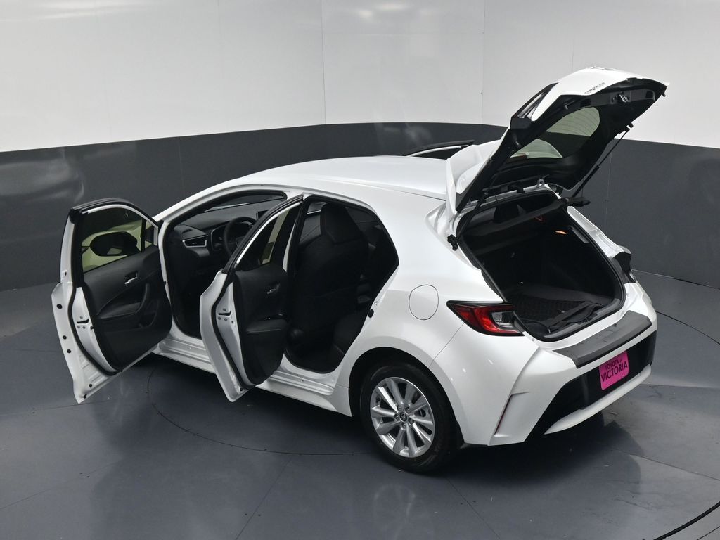 2026 Toyota Corolla Hatchback SE White at Toyota of Victoria