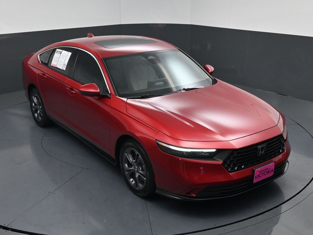 2024 Honda Accord Hybrid EX-L Red at Parkway Family Mazda