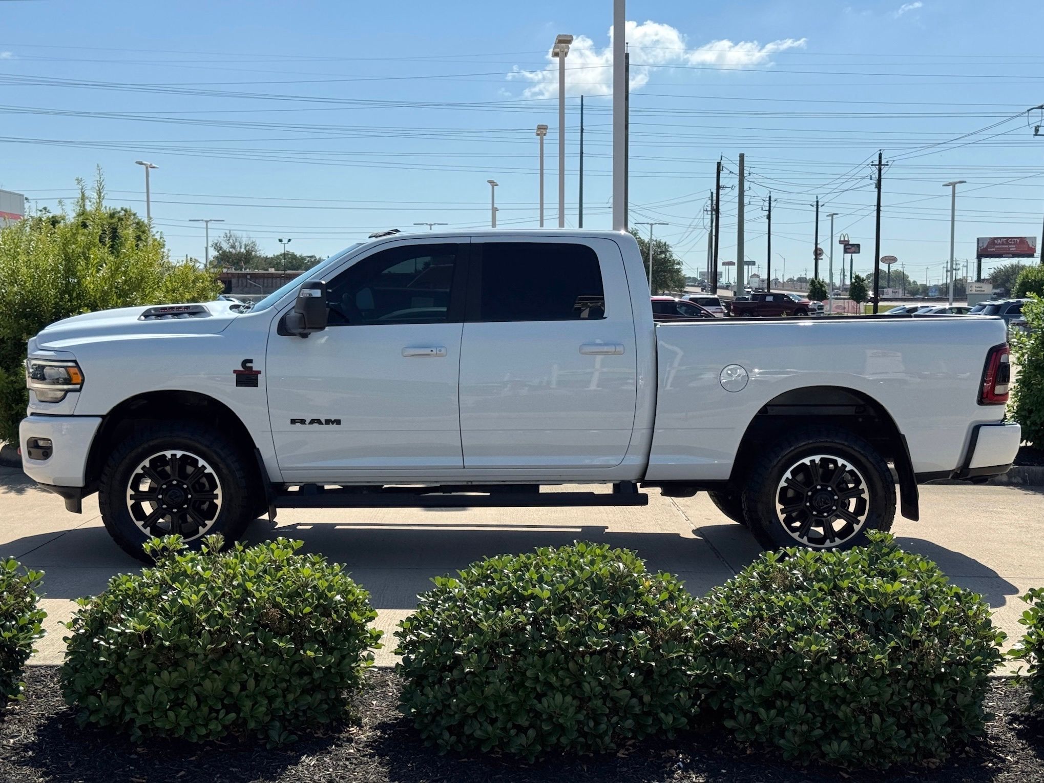 2024 Ram 2500 Laramie White at Texan Dodge Chrysler Jeep Ram