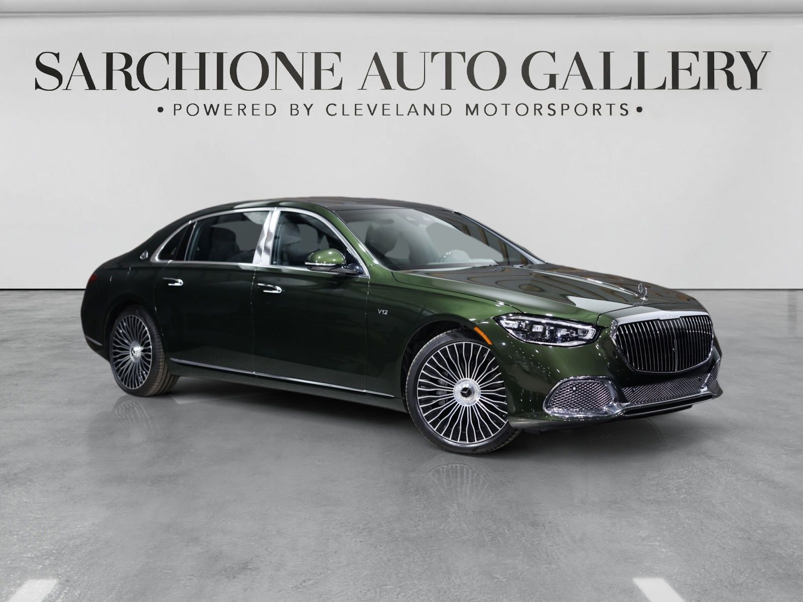 Green 2024 Mercedes-Benz S-Class Maybach S 680 4MATIC Sedan All-Wheel Drive 9-Speed Automatic