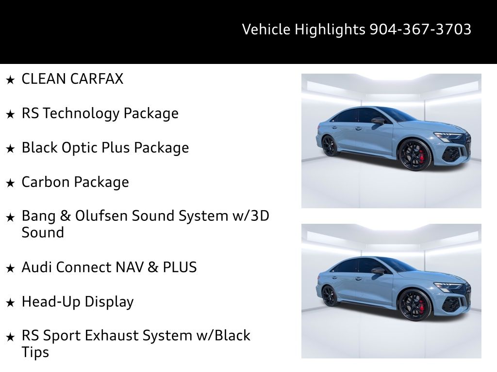 Audi 2024 RS 3 2.5T quattro