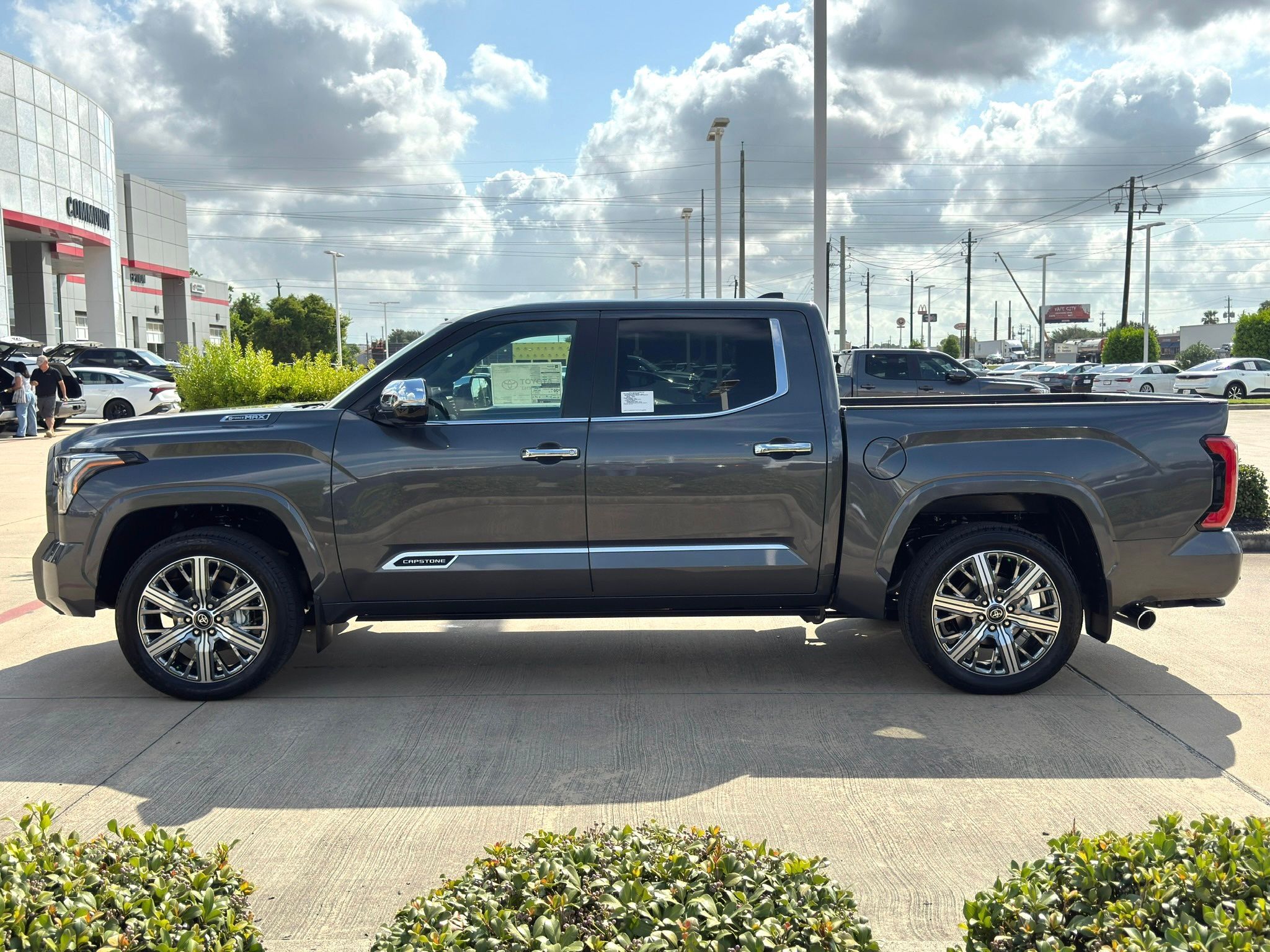 2026 Toyota Tundra Hybrid Capstone Gray at Don McGill Toyota