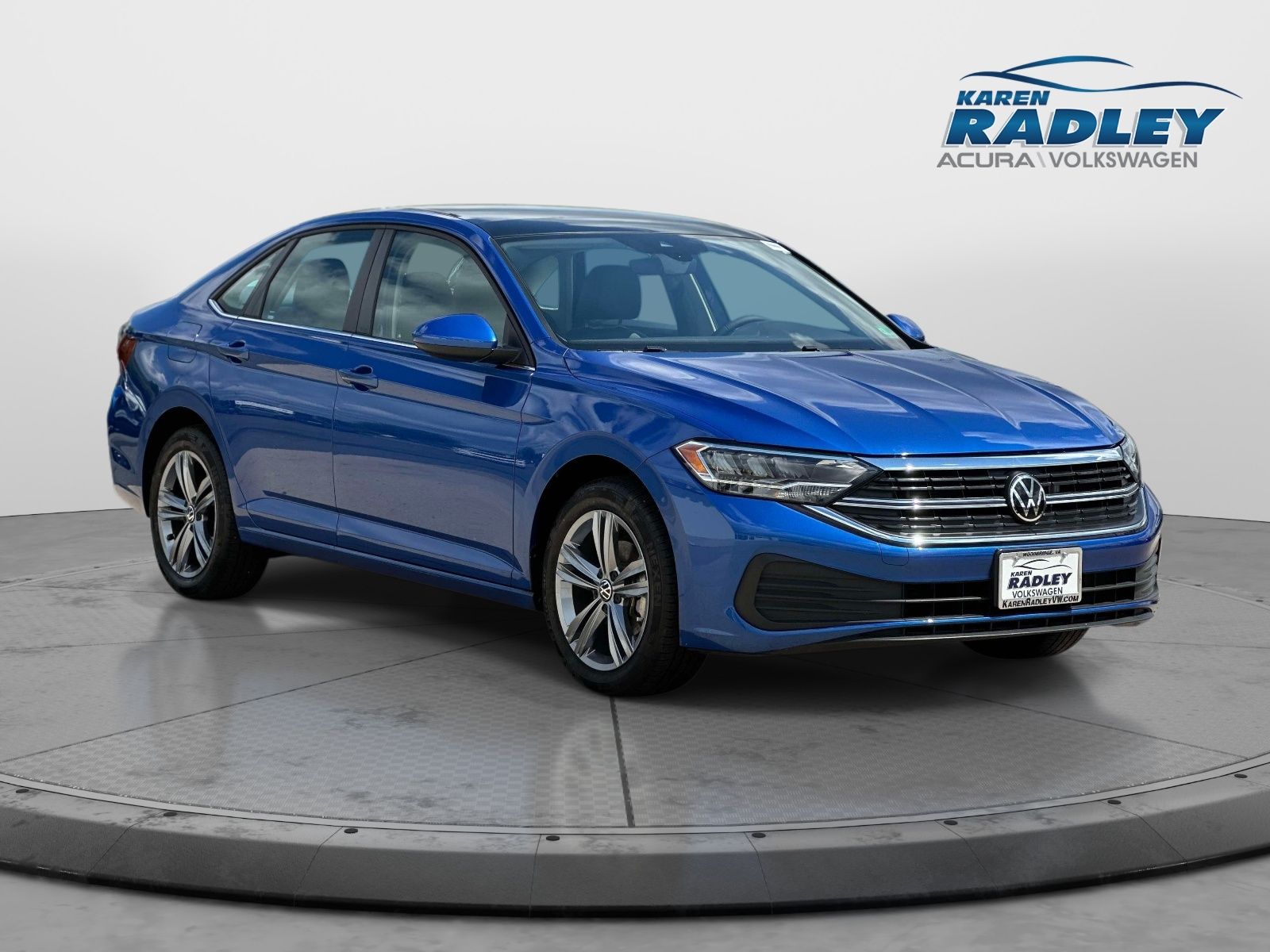 Blue Metallic 2023 Volkswagen Jetta Sedan Front-Wheel Drive 8-Speed Automatic
