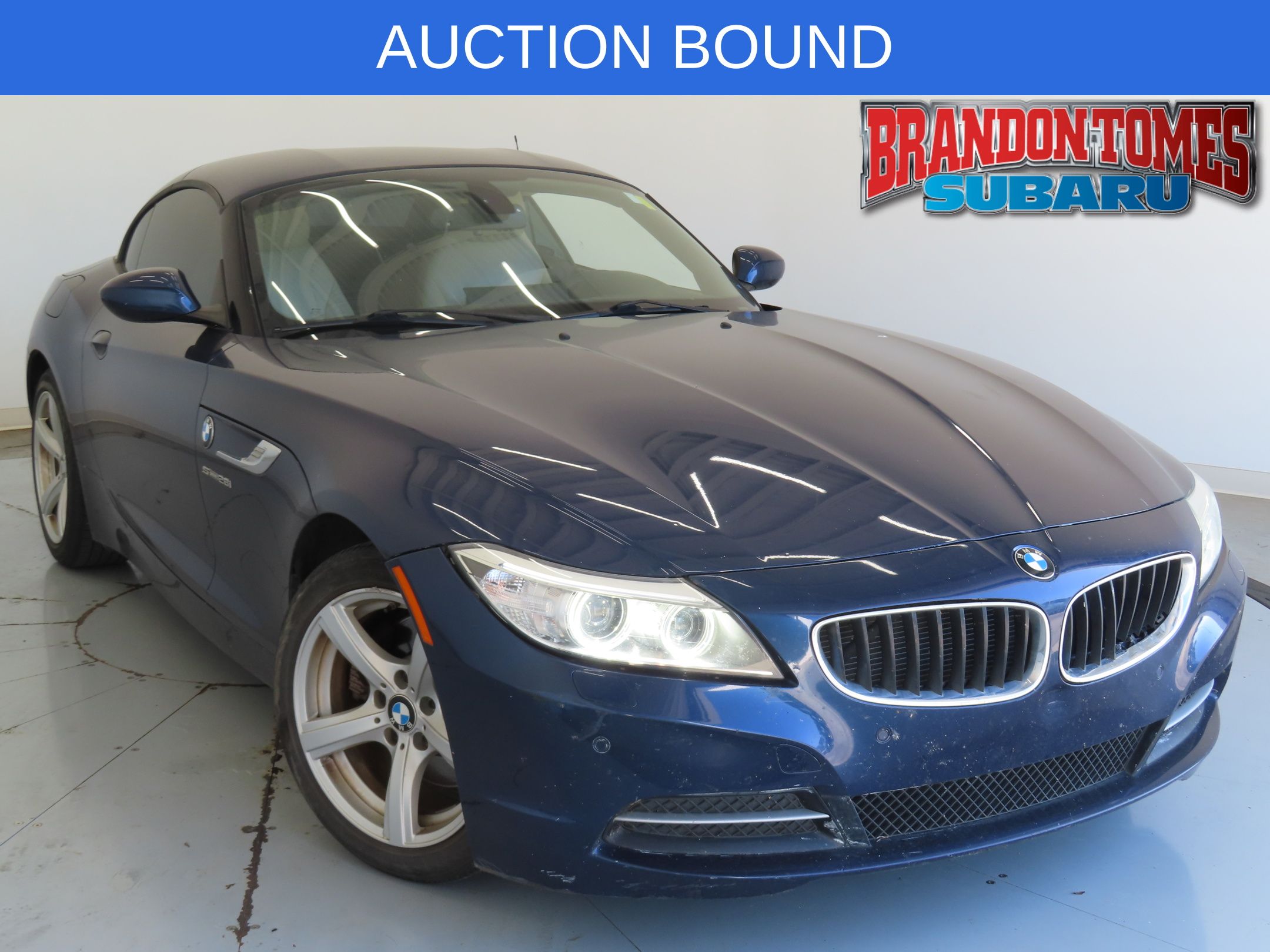 Deep Sea Blue Metallic 2015 BMW Z4 sDrive28i Roadster RWD Convertible Rear-Wheel Drive 6-Speed Manual