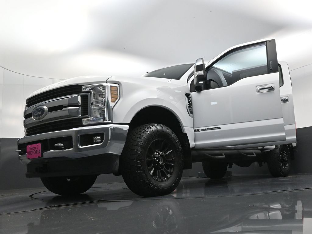 2019 Ford F-250SD XLT White at Emmons Autoplex