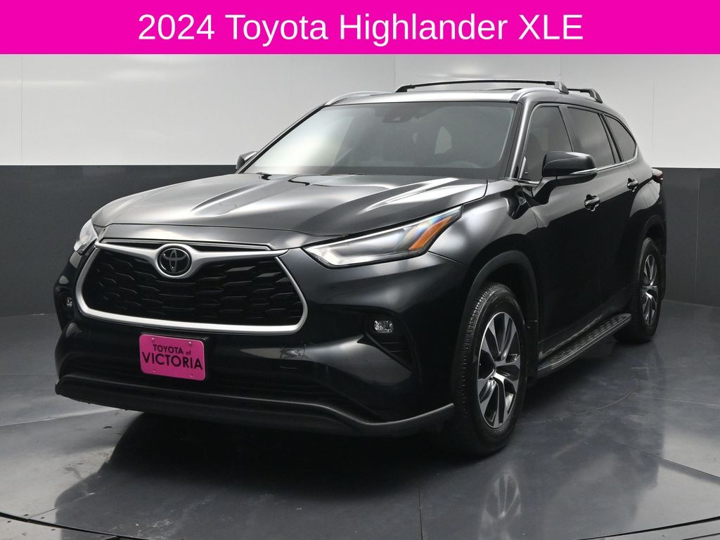 2024 Toyota Highlander XLE Black at Don McGill Toyota