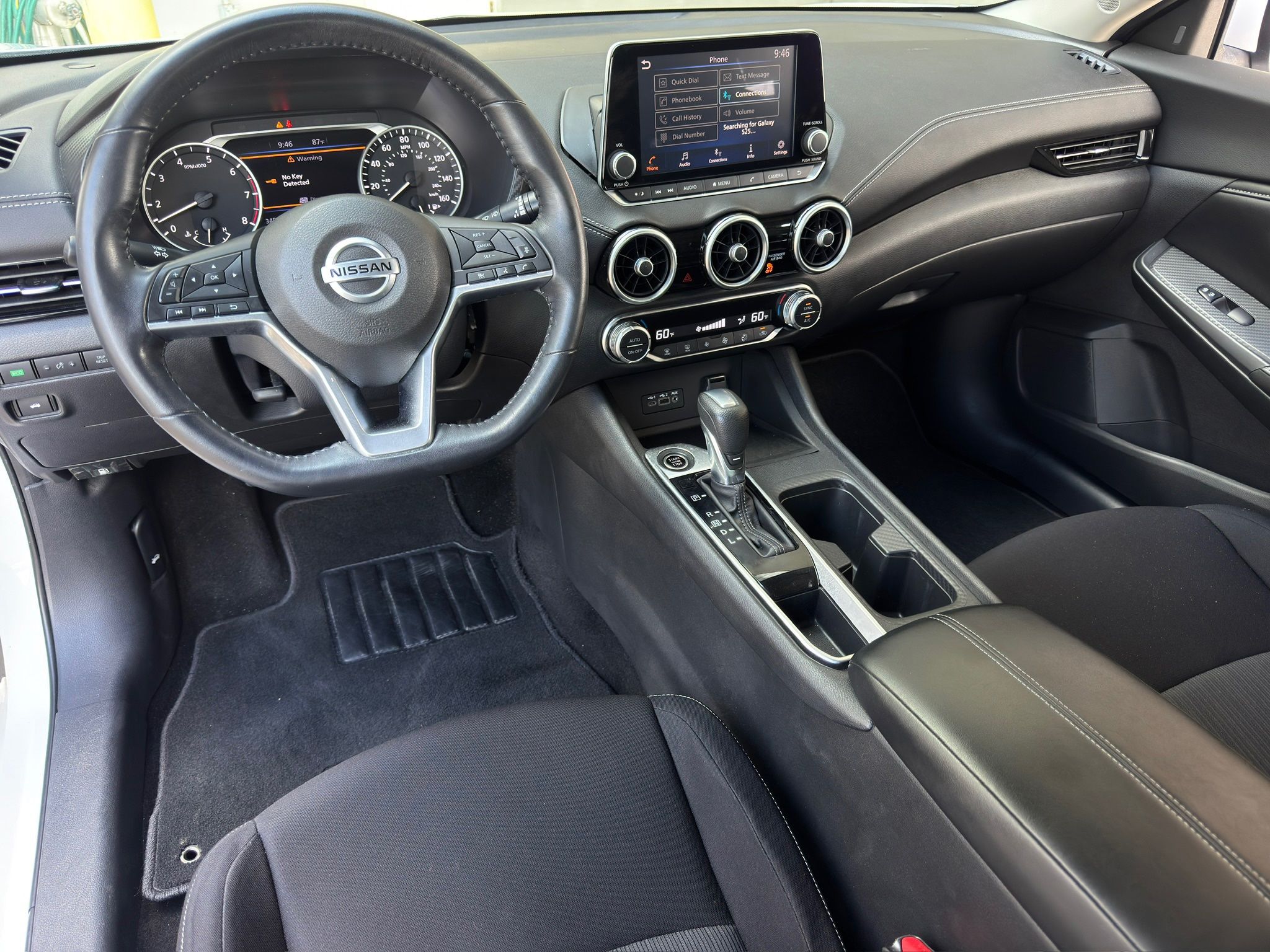 2020 Nissan Sentra SV White at Central Houston Nissan