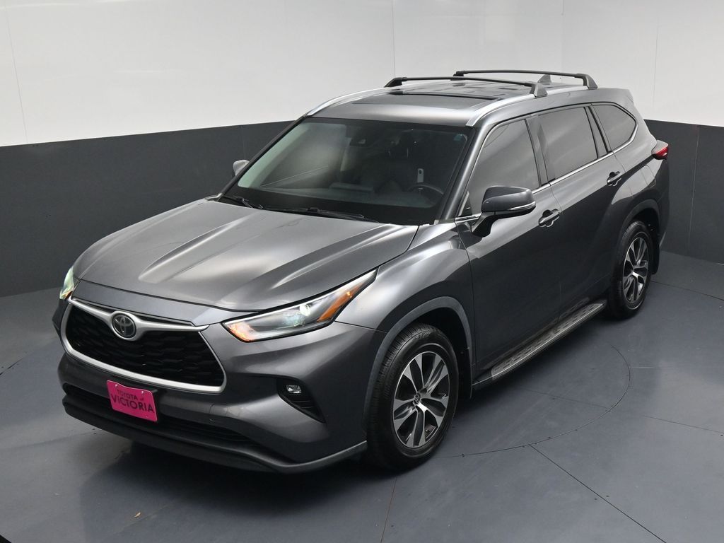 2021 Toyota Highlander XLE Gray at DeMontrond Mazda