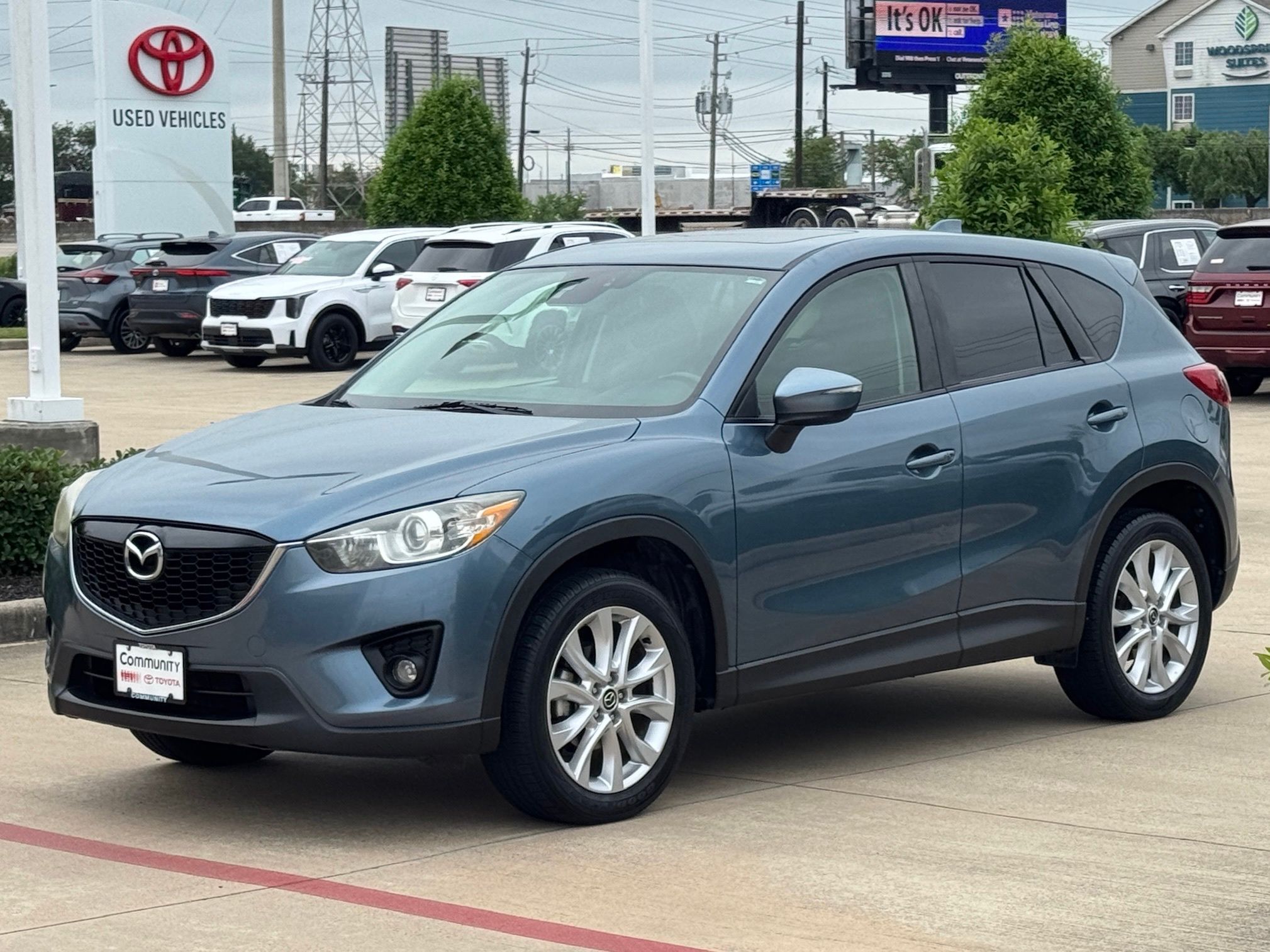 2015 Mazda CX-5 Grand Touring Blue at Community Honda