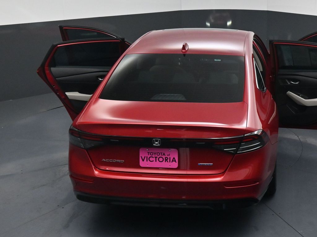2024 Honda Accord Hybrid EX-L Red at Parkway Family Mazda